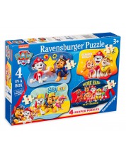 Пъзел Ravensburger 4 в 1 - Пес Патрул -1